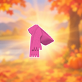 Hot Magenta Scarf